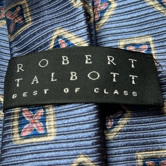 Robert Talbott Best of Class Men’s Neck Tie Hand Sewn Imported Silk Made in USA - Picture 4 of 6